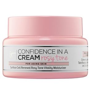 // it cosmetics confidence in a cream rosy tone //